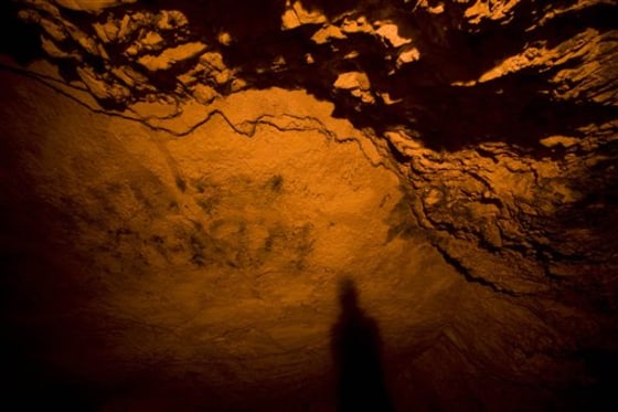 A view of Zedekiah's Cave is seen on May 17 in Jerusalem's Old City. Underneath the stone buildings and crowded alleys of old Jerusalem, hundreds of people are moving at any given moment through tunnels, vaulted medieval chambers and Roman sewers in a rapidly expanding subterranean city invisible from the streets above.